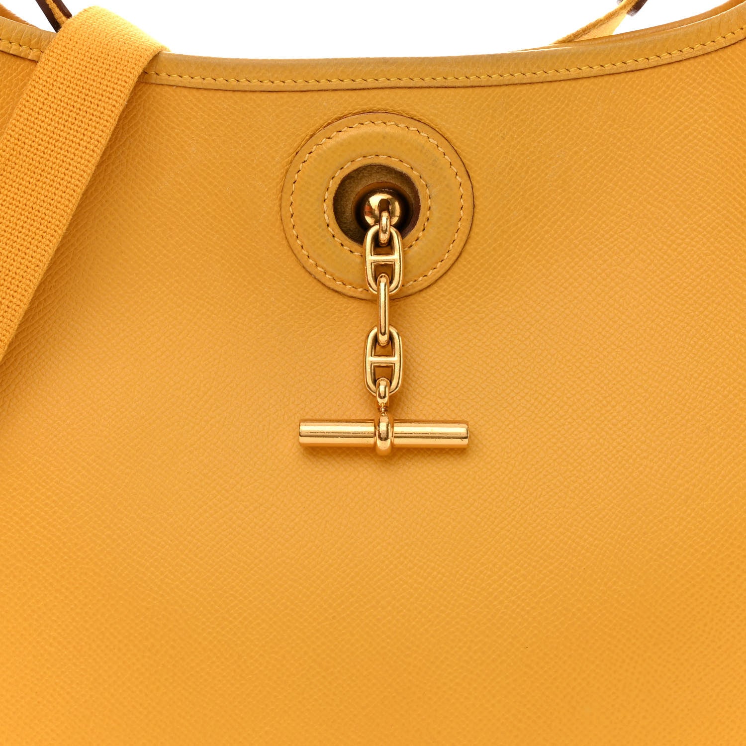 Hermes Courchevel Vespa PM Jaune 9 of 14
