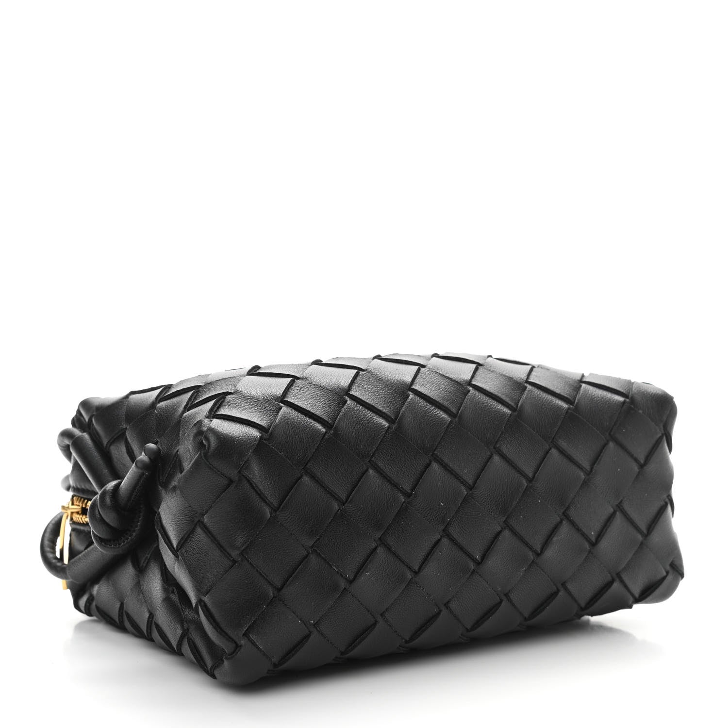 Bottega Veneta Nappa Intrecciato Mini Loop Camera Bag Black 4 of 9