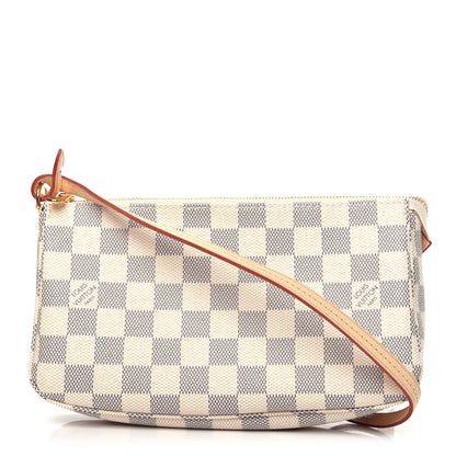 Louis Vuitton Damier Azur Pochette Accessories NM 1 of 9