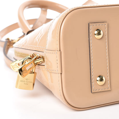 Louis Vuitton Vernis Alma BB Dune 9 of 10