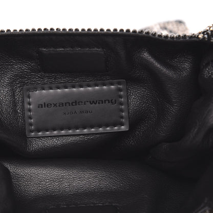 Alexander Wang Crystal Leopard Mini Wanglock Shopper Silver 6 of 10