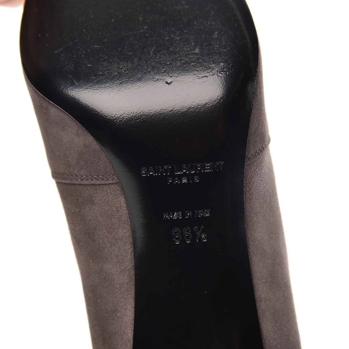 Suede Paris 105 Boots 36.5 Road Grey