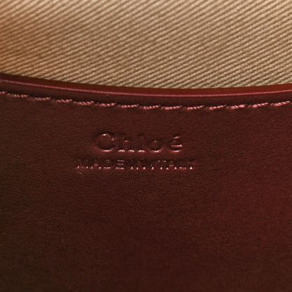 Chloe Calfskin Small Tess Bag Burnt Brown 6 of 9