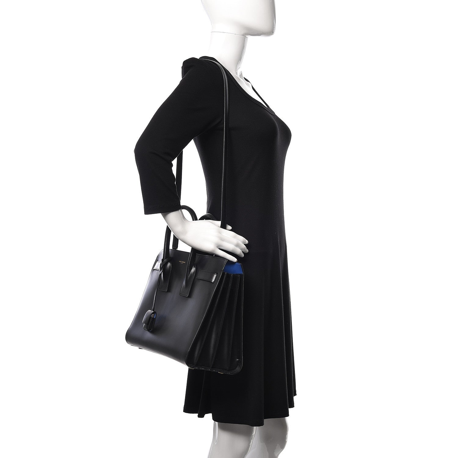 Saint Laurent Calfskin Small Sac De Jour Black 2 of 11