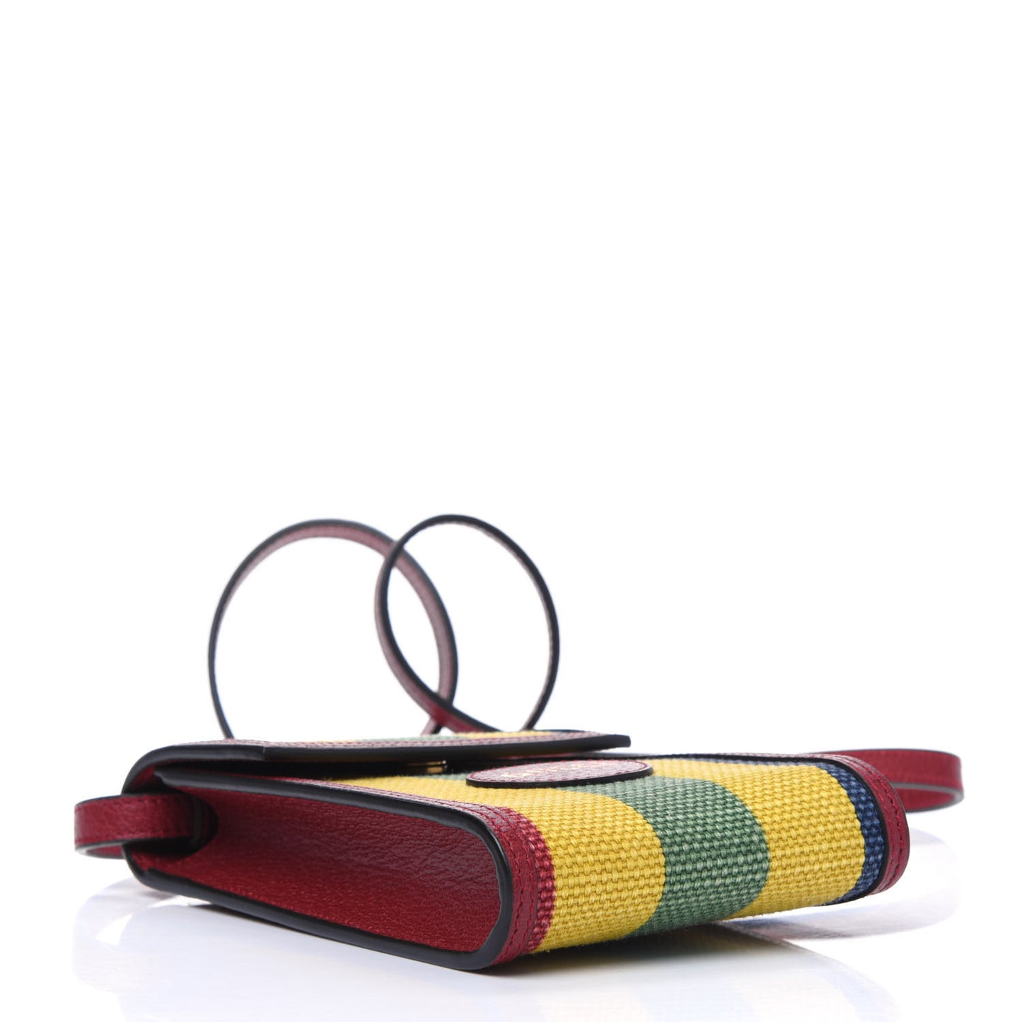 Canvas Marley Stripe Script Logo Mini Gucci 100 Crossbody Bag Red