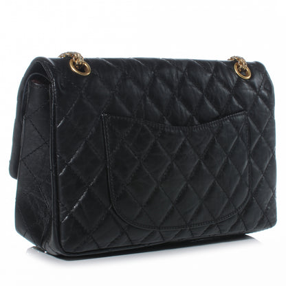 Chanel Aged Calfskin 2.55 Reissue 226 Flap Black 3 of 8