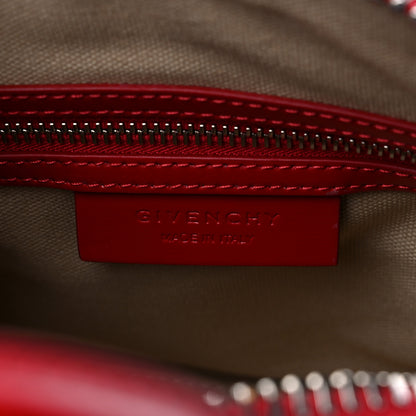 Givenchy Shiny Lord Calfskin Mini Antigona Dark Red 6 of 9