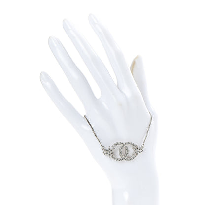 Chanel Crystal CC Star Bracelet Silver 2 of 5