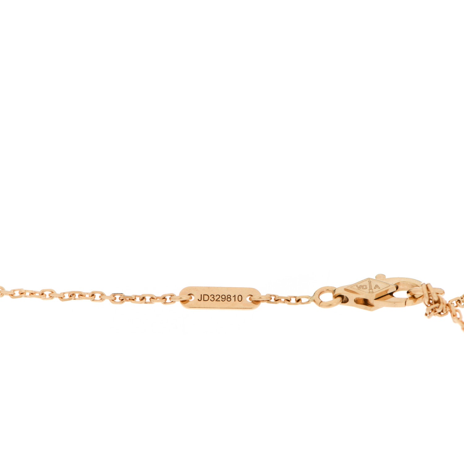 Van Cleef & Arpels 18K Yellow Gold Mother of Pearl Sweet Alhambra Bracelet 5 of 6