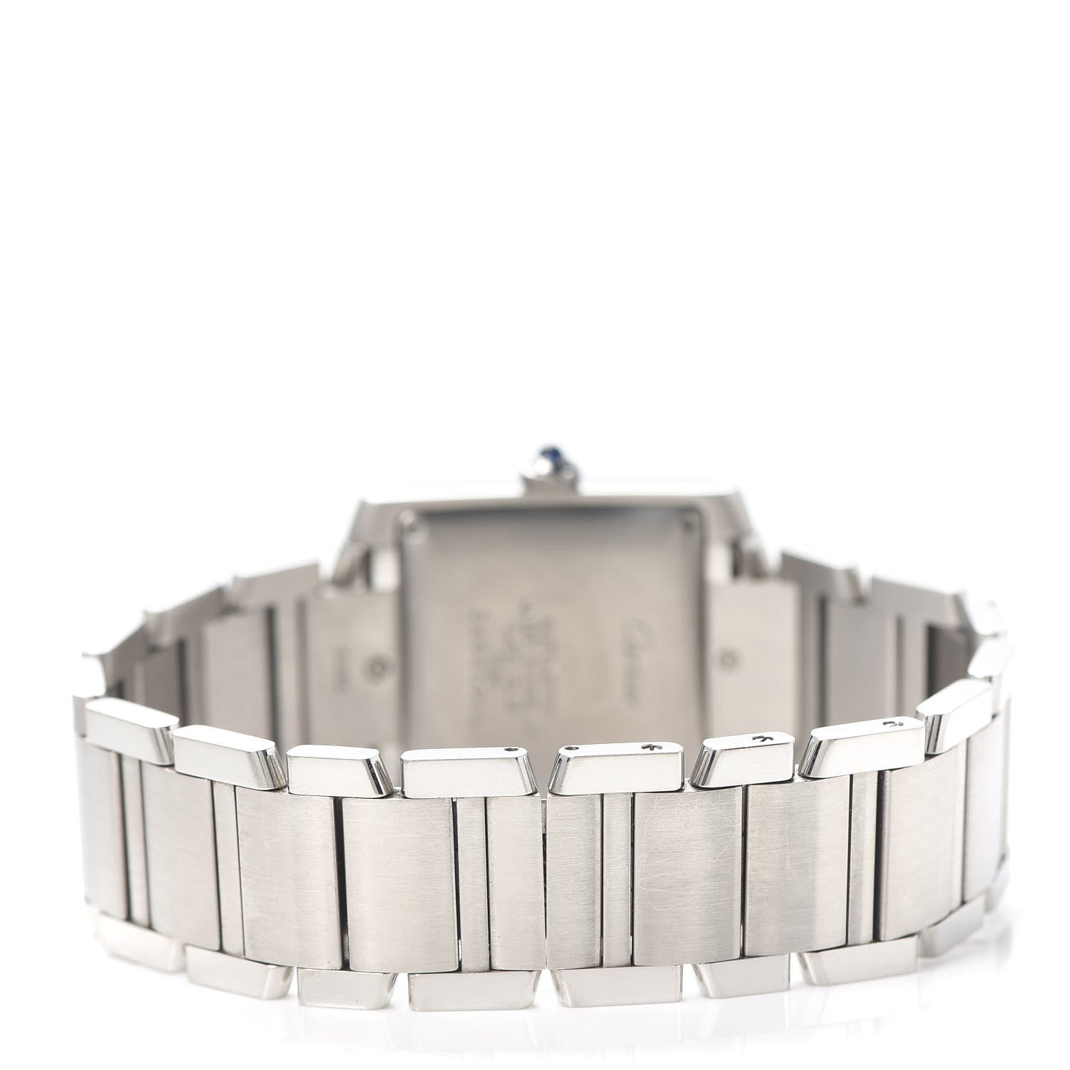 Cartier Stainless Steel 28mm Tank Francaise Automatic Watch 3 of 5