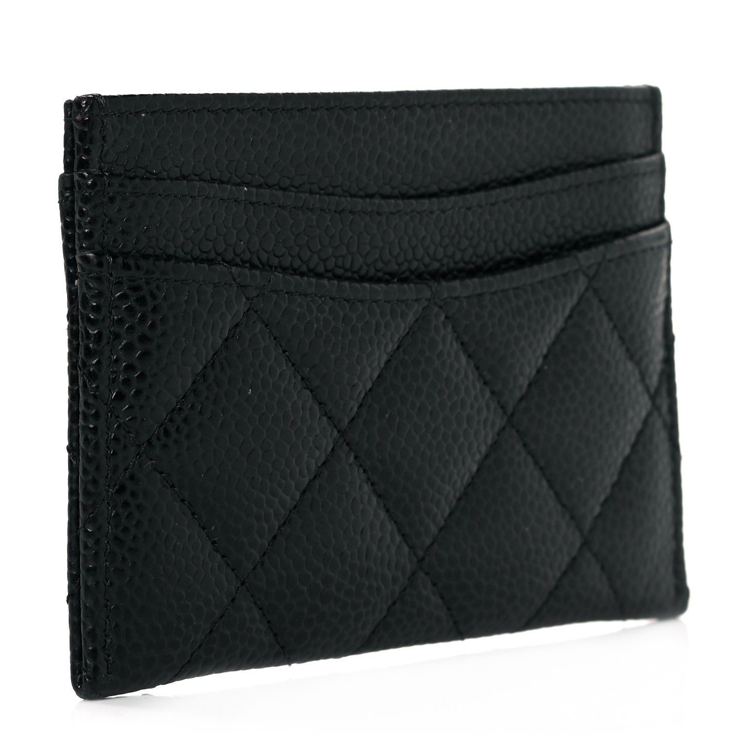 Chanel Caviar Quilted Card Holder Black 3 of 11