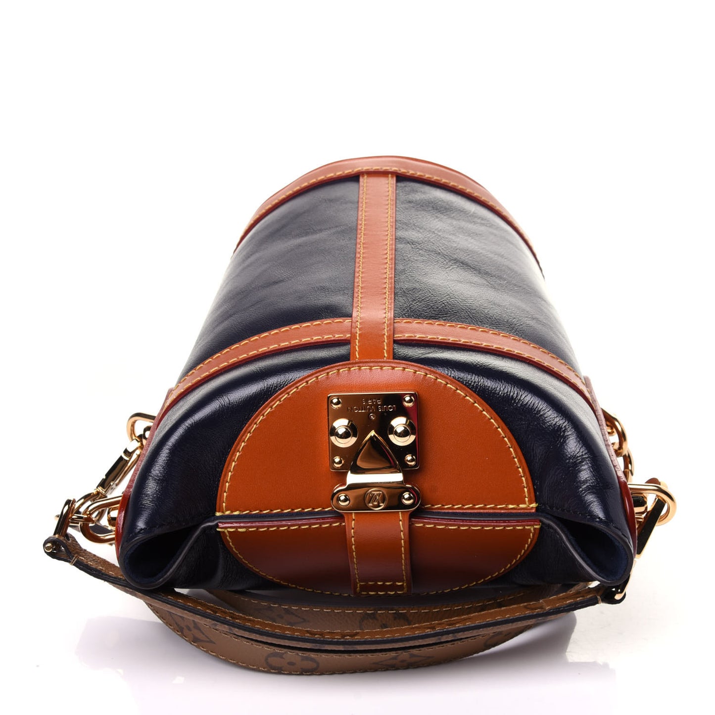 Calfskin Duffle Bag Navy