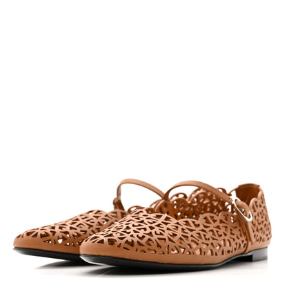Hermes Calfskin Meli Ballet Flats 39 Naturel 4 of 9