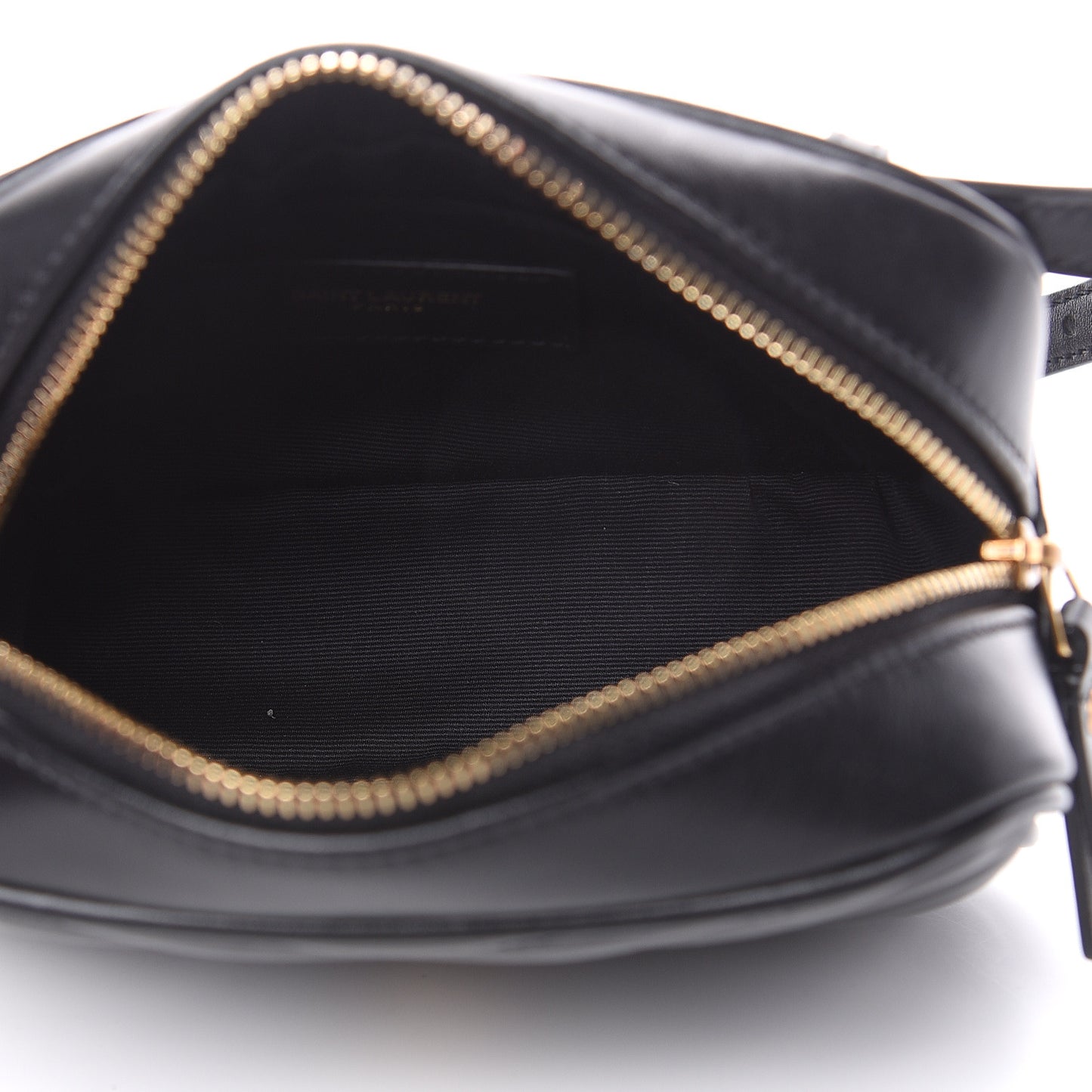 Calfskin Matelasse Monogram Lou Belt Bag Black