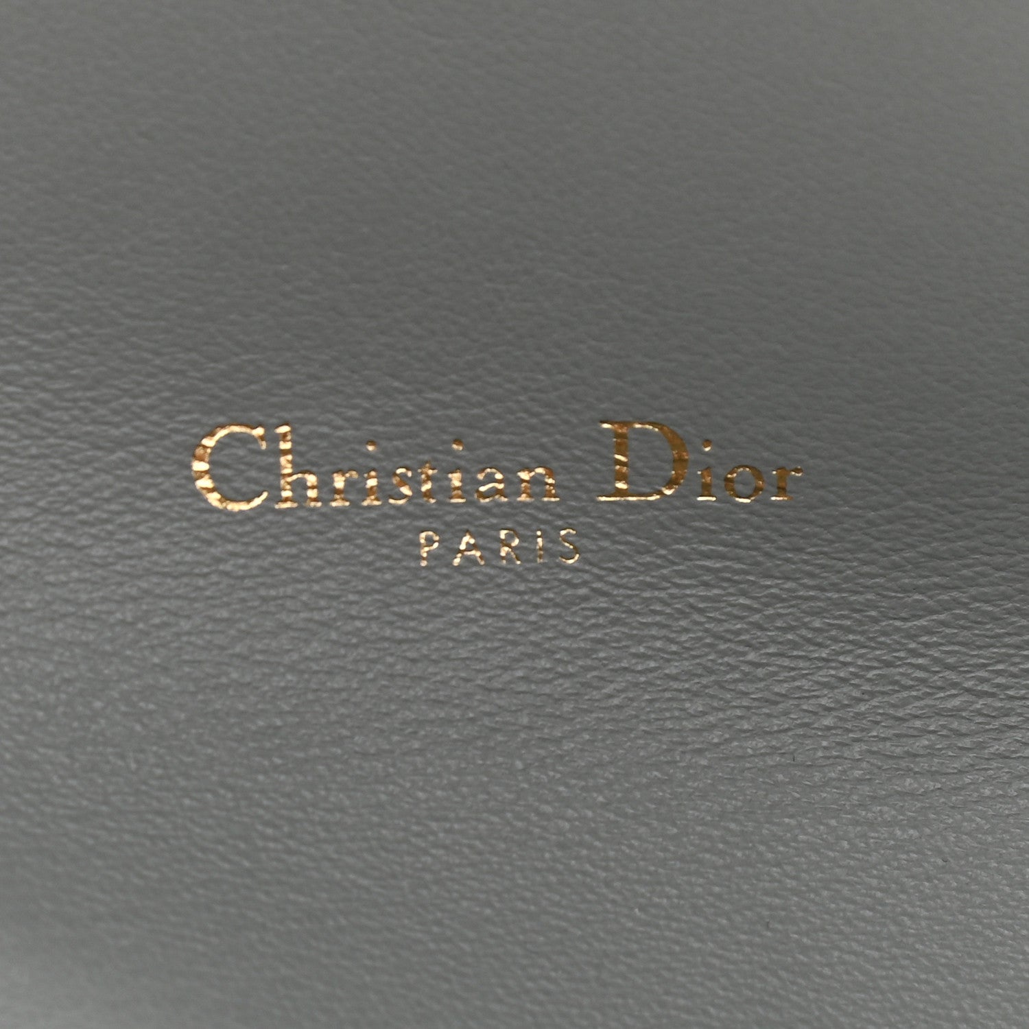 Christian Dior Oblique Saddle Chain Long Wallet Grey 7 of 10