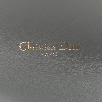 Christian Dior Oblique Saddle Chain Long Wallet Grey 7 of 10