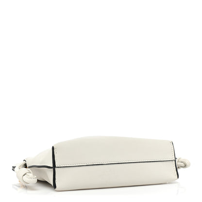 Loewe Calfskin Nano Flamenco Knot Bag White 4 of 9