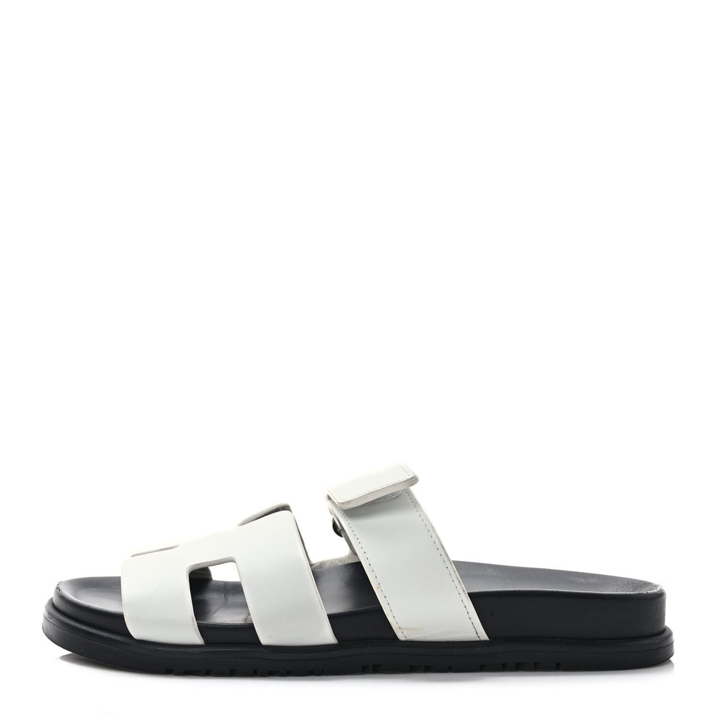 Calfskin Womens Chypre Sandals 39 White