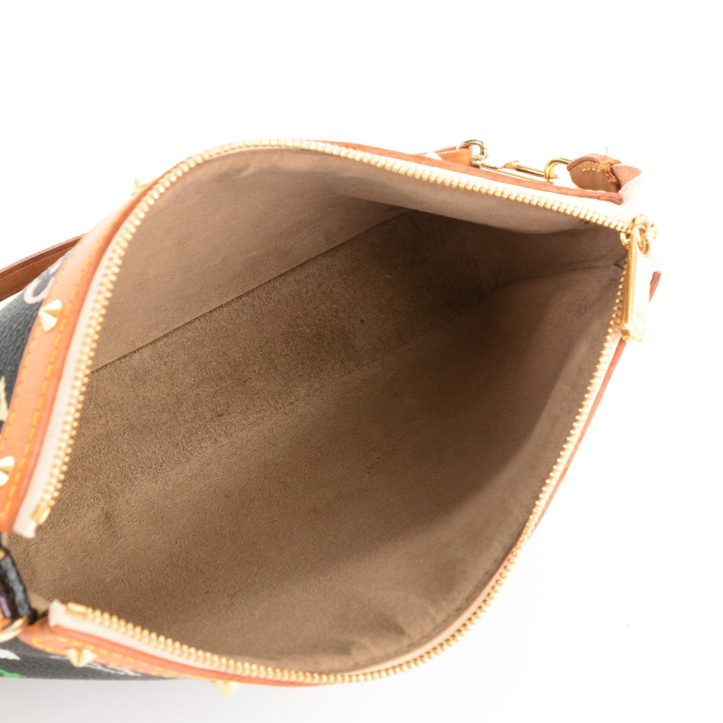 Monogram Multicolor Pochette Accessories Black