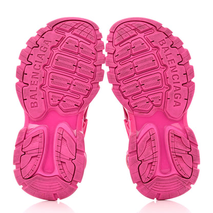 Balenciaga Neoprene Rubber Womens Track Sandals 37 Fucsia 5 of 14