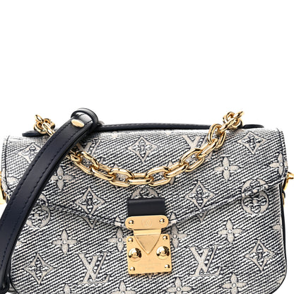 Louis Vuitton Monoglam Pochette Metis East West Blue 7 of 11
