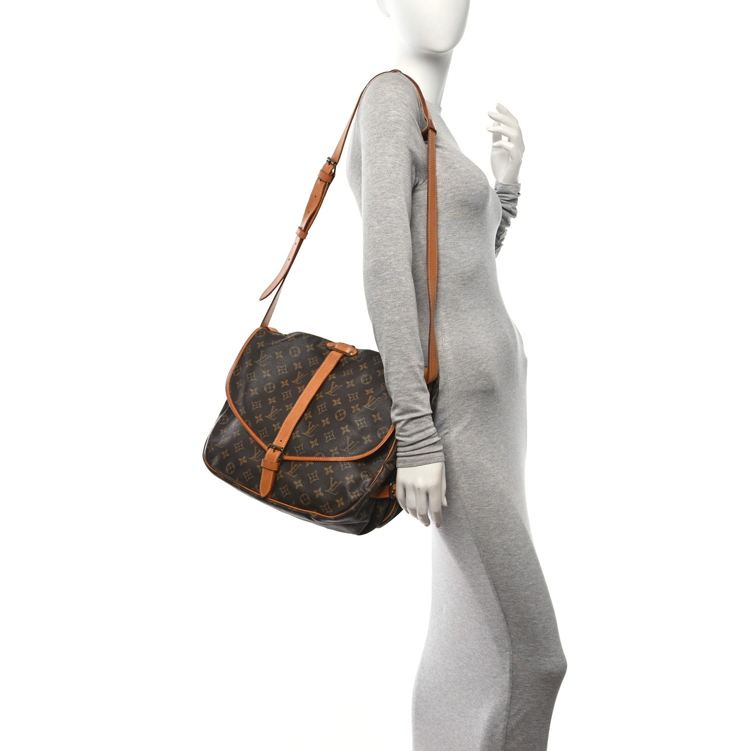Louis Vuitton Monogram Saumur 35 2 of 16