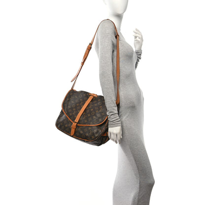 Louis Vuitton Monogram Saumur 35 2 of 16