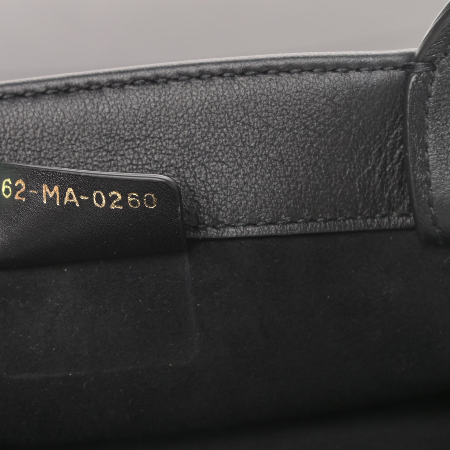 Calfskin Embossed Large Book Tote Black
