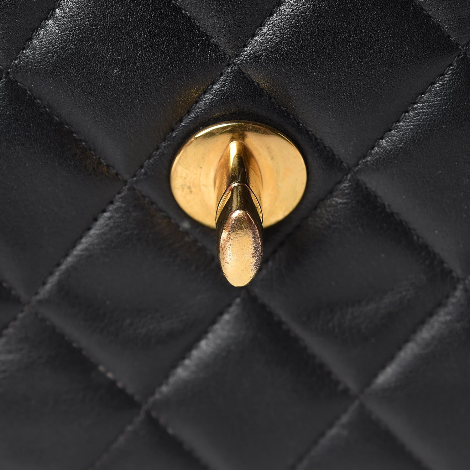 Chanel Lambskin Quilted XL Jumbo Single Flap Black 23 of 25