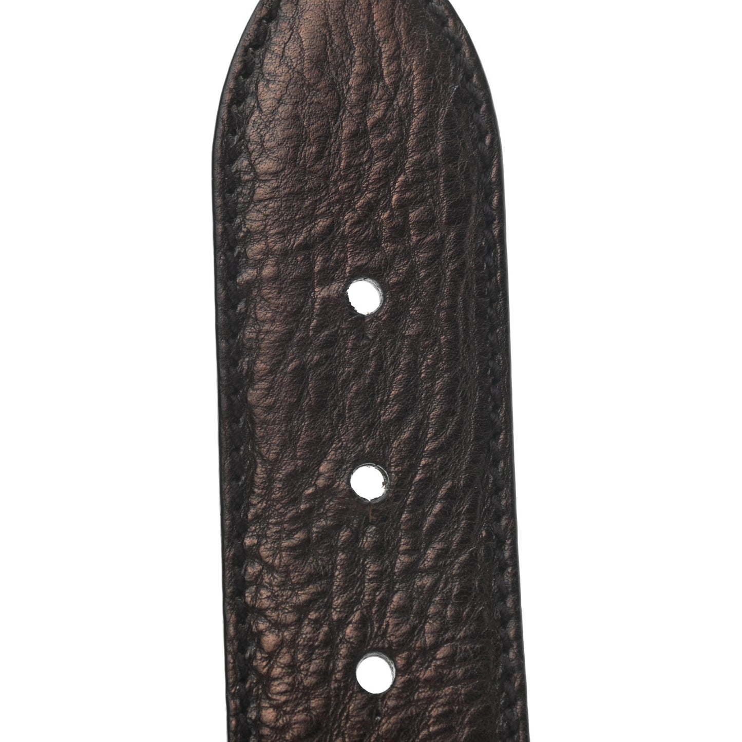 Canvas Calfskin Bamboo Belt 65 26 Brown