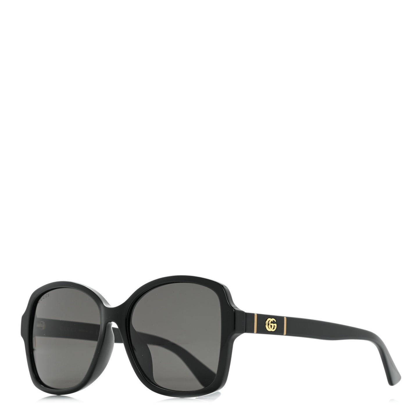 Acetate Square Sunglasses GG0765SA Black