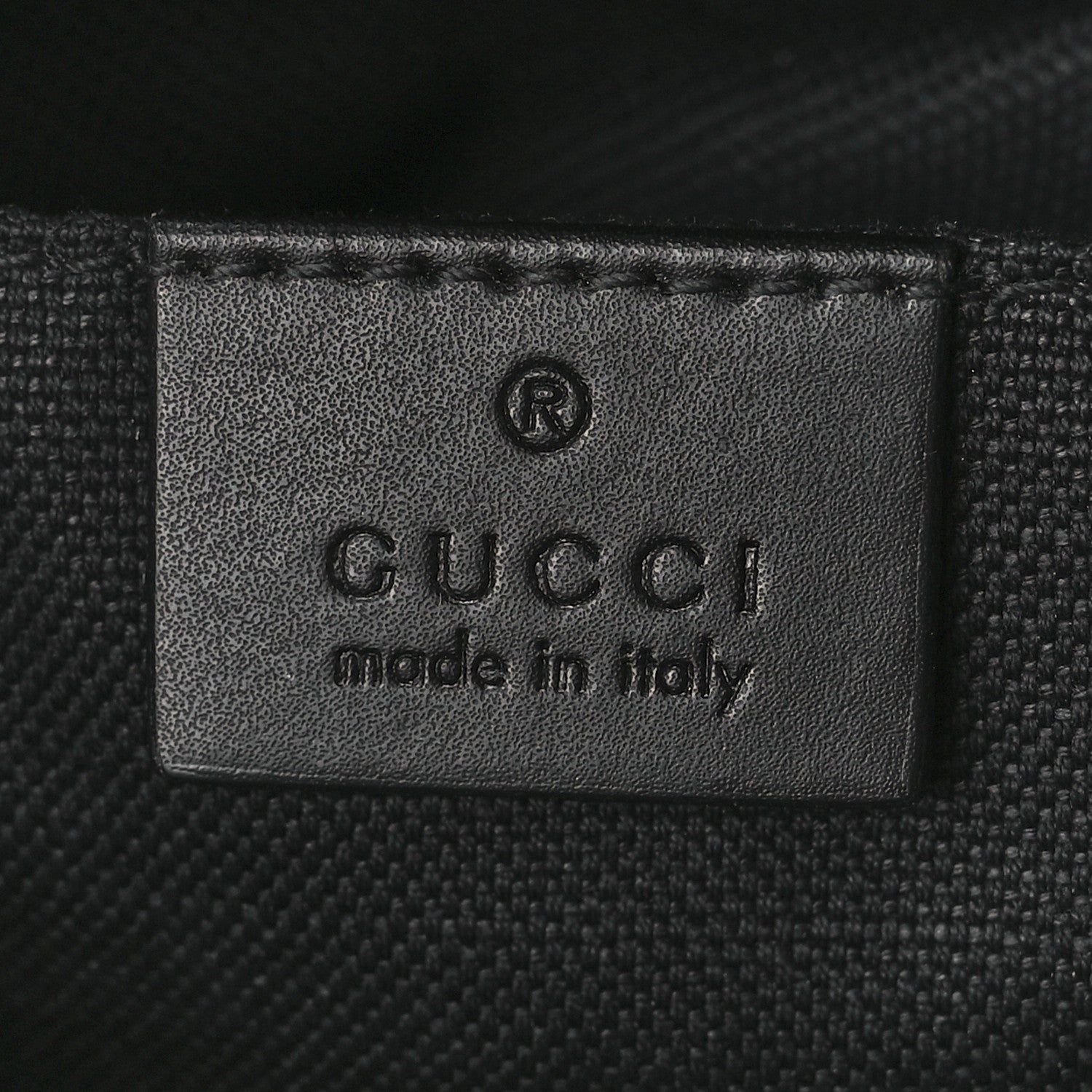 Gucci GG Supreme Monogram Web Small Flat Messenger Bag Black Grey 6 of 12