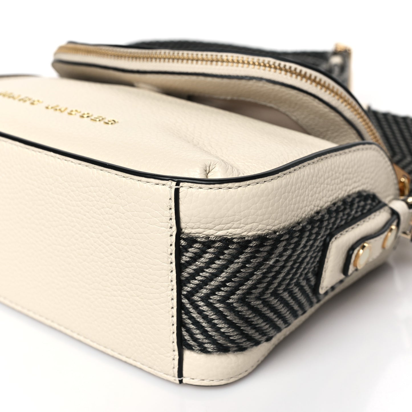 Calfskin Mini The Groove Messenger Crossbody Marshmallow