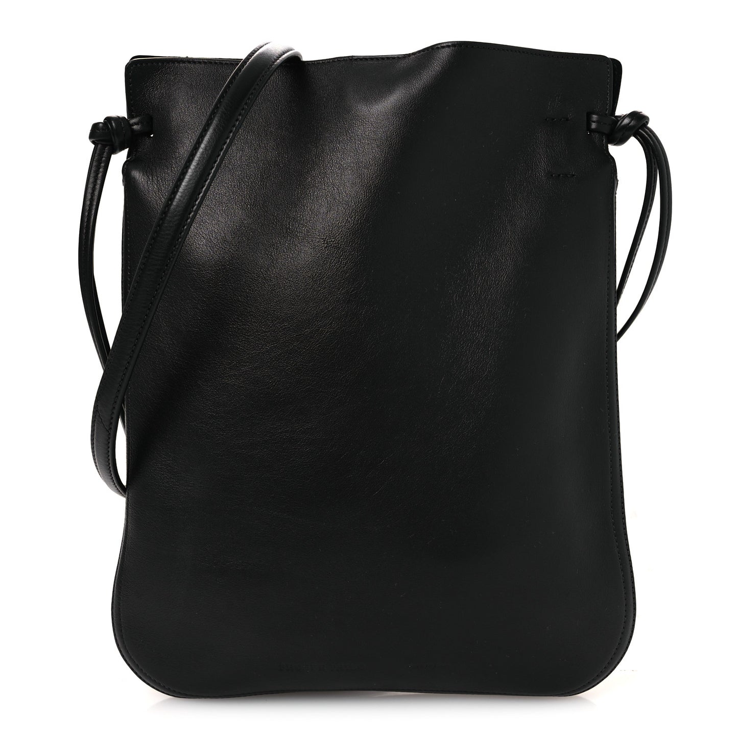 Calfskin Gig Pouch Bag Black
