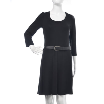 Chanel Calfskin Belt 95 38 Black 2 of 6