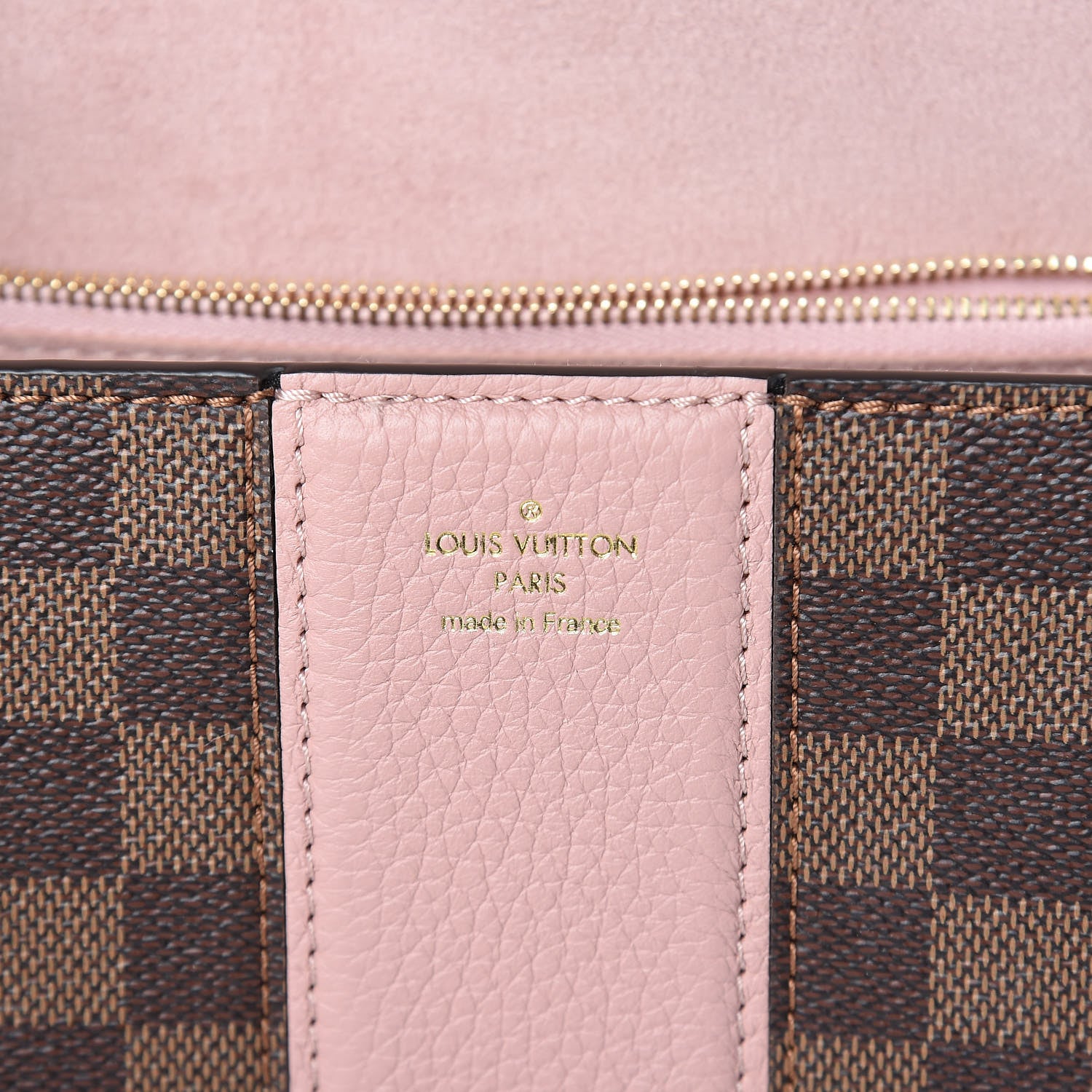 Louis Vuitton Damier Ebene Cuir Taurillon Wight Magnolia 6 of 13