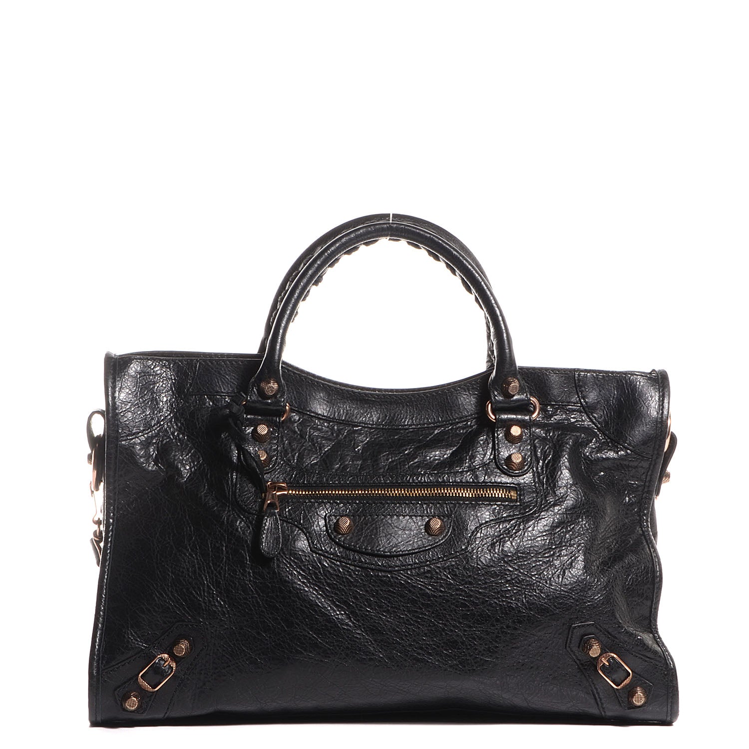 Balenciaga Agneau Giant 12 Rose Gold Hardware City Black 1 of 12