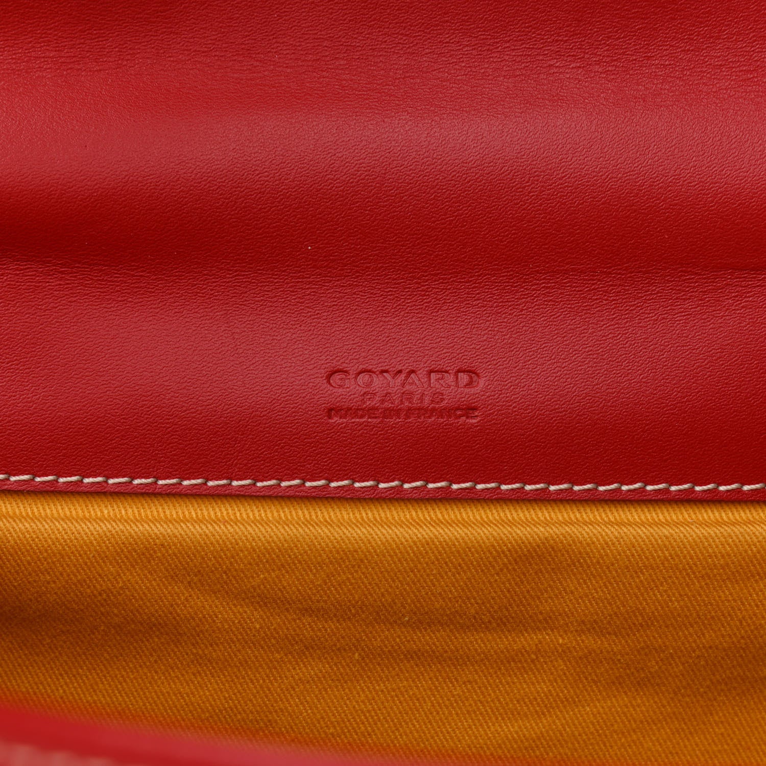 Goyard Goyardine Saint Lucie Red 7 of 10