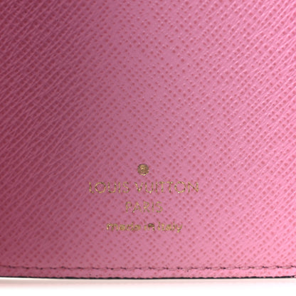 Louis Vuitton Monogram 2023 Christmas Animation Alpine Victorine Wallet Wisteria Pink 6 of 8