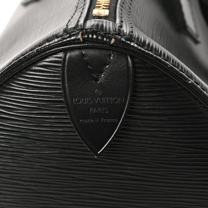 Louis Vuitton Epi Speedy 35 Black 7 of 12