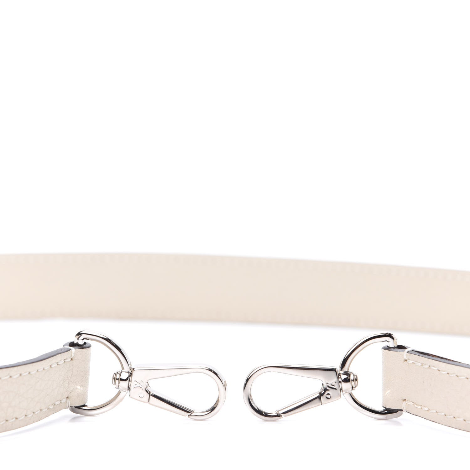Louis Vuitton Calfskin Montaigne Shoulder Strap Neige 3 of 5