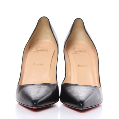 Christian Louboutin Shiny Nappa Apostrophy 100 Pumps 40 Black 2 of 17