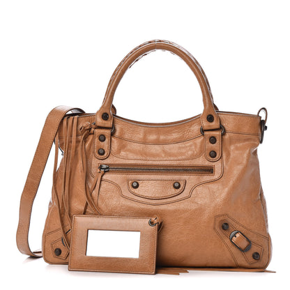 Balenciaga Agneau Classic Hardware Town Cumin 1 of 9
