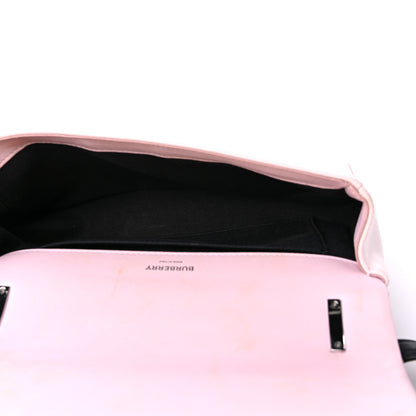 Burberry Patent Quilted Horseferry Print Small Lola Bag Pink 5 of 17