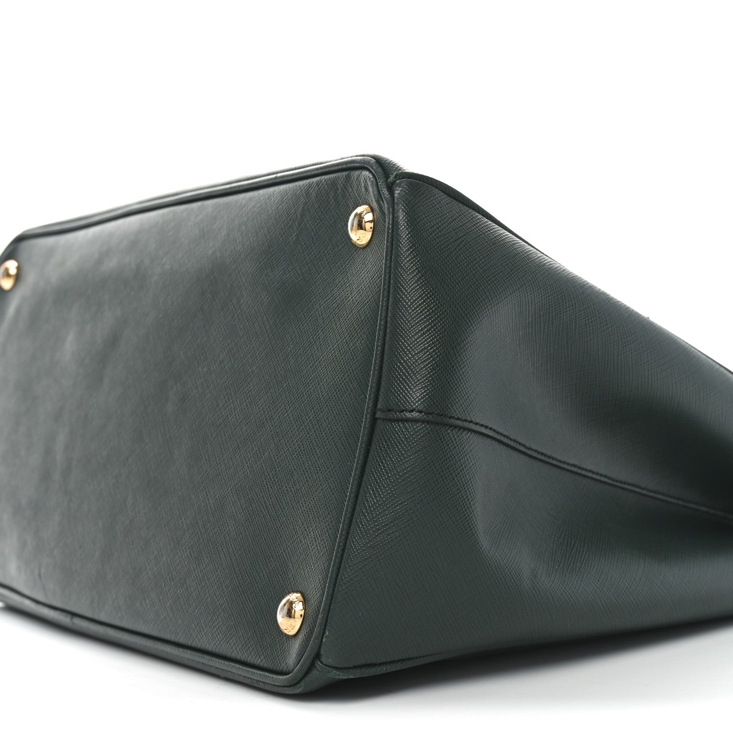 Prada Saffiano Lux Large Galleria Double Zip Tote Ottanio 8 of 8