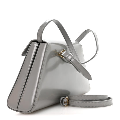 Prada Spazzolato Flap Shoulder Bag Nube 3 of 11