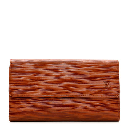 Louis Vuitton Epi Porte Tresor International Wallet Cipango 1 of 8