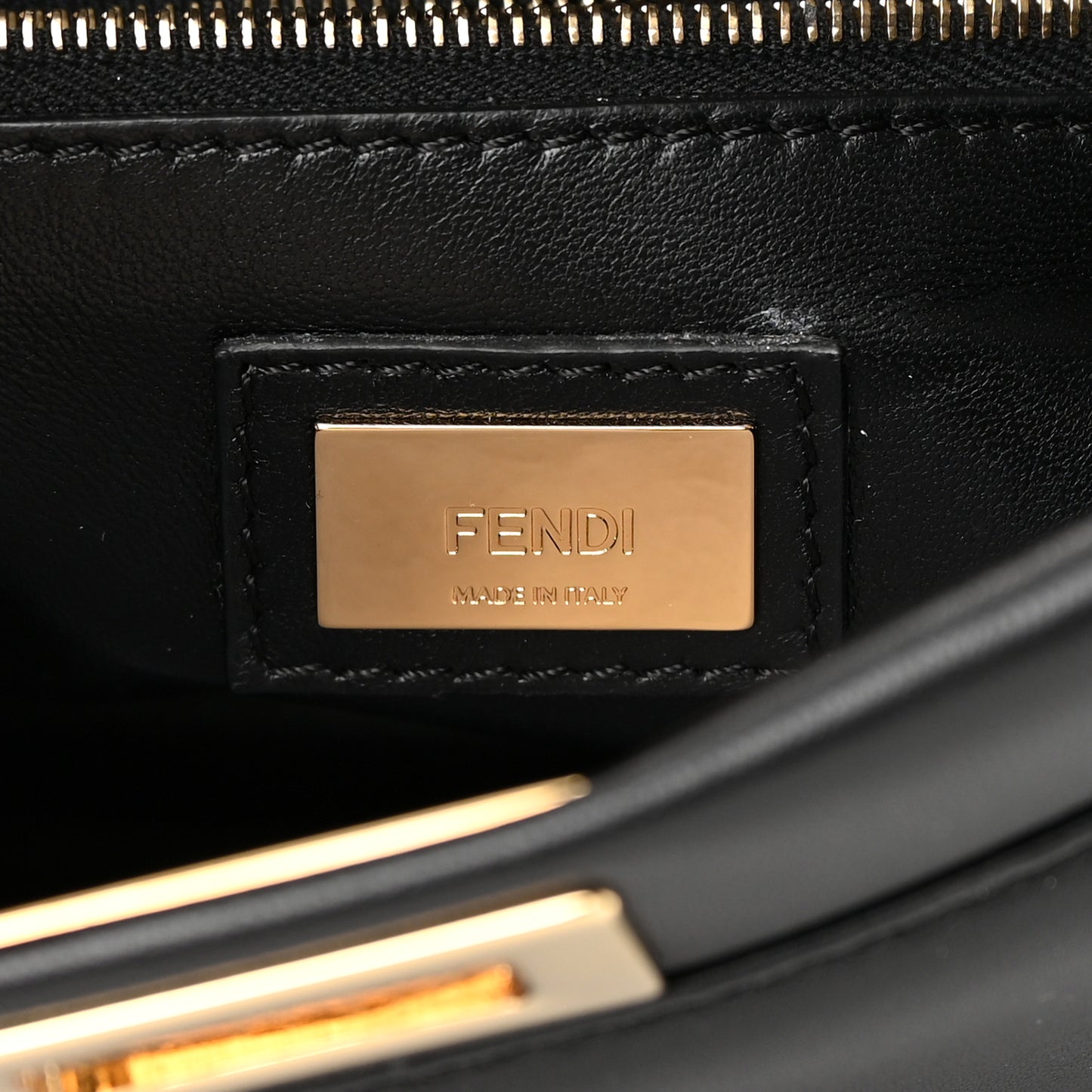 Nappa Mini Peekaboo Iconic Satchel Black
