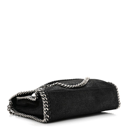 Stella McCartney Shaggy Deer Mini Falabella Shoulder Bag Black 4 of 10