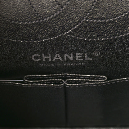 Chanel Metallic Sheepskin Quilted 2.55 Reissue 225 Flap Black 6 of 11